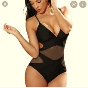 Black Monokini NWT Size 1X/XL